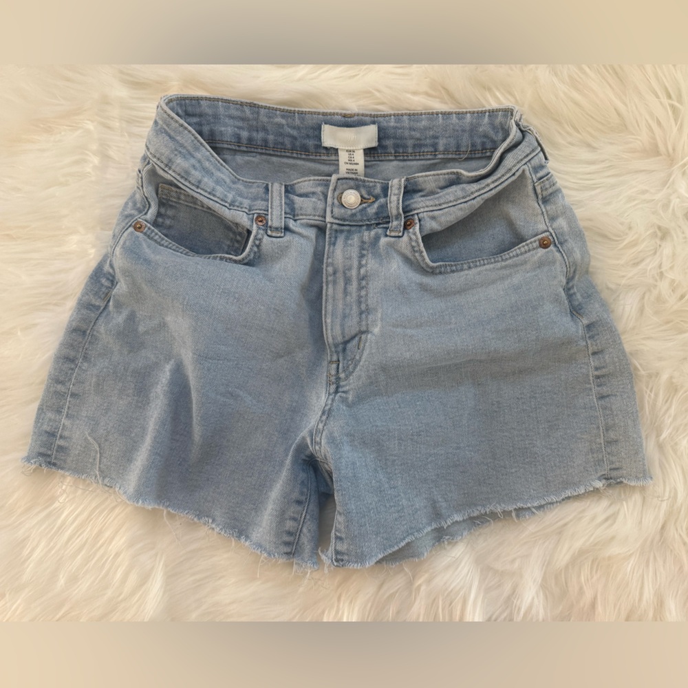 H&M Light Blue Jean Shorts